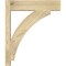 Ekena Millwork Thorton Block Rough Sawn Outlooker, Douglas Fir, 6"W x 22"D x 26"H OUT06X22X26THR05RDF - alternate 2